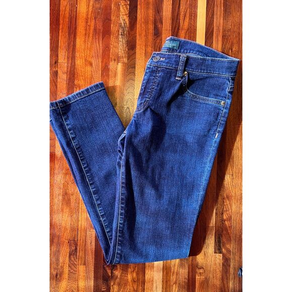 Women's LRL Ralph Lauren Jeans Co Straight Leg Dark Wash Blue Jeans Size 6 - Picture 3 of 7